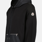 Moletons Sweatshirt bi-matière Moncler Preto Homme