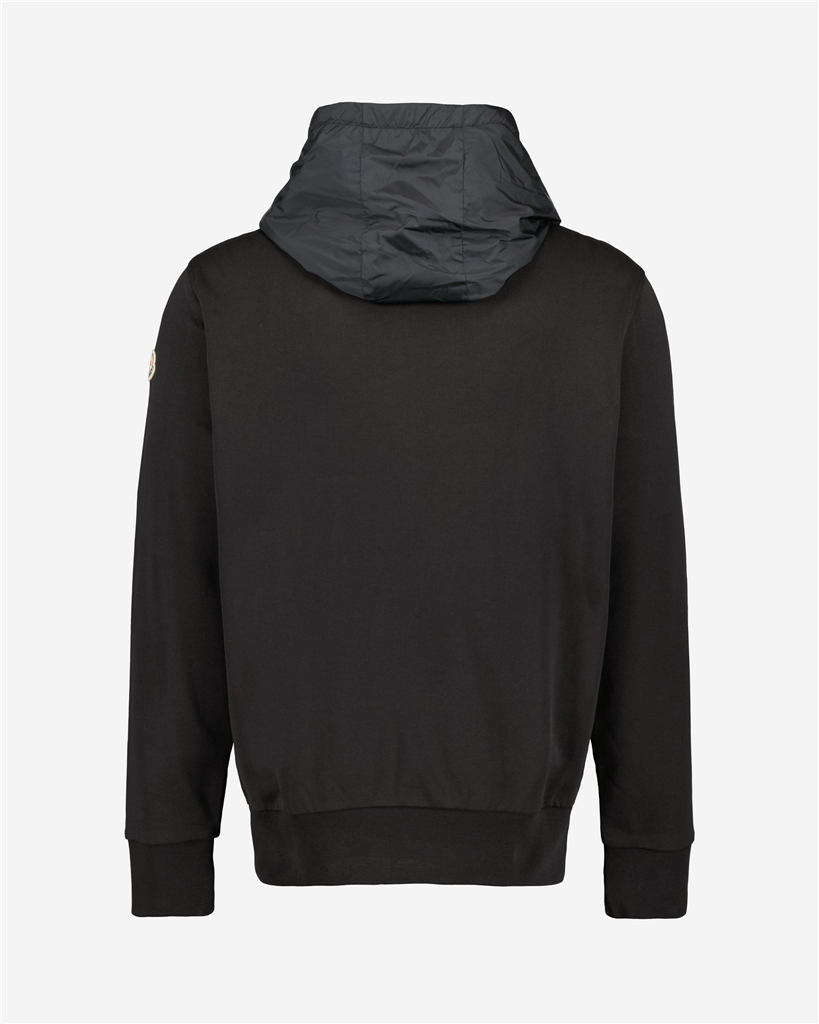 Moletons Sweatshirt bi-matière Moncler Preto Homme