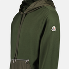 Sudaderas Sweatshirt bi-matière Moncler Verde Homme