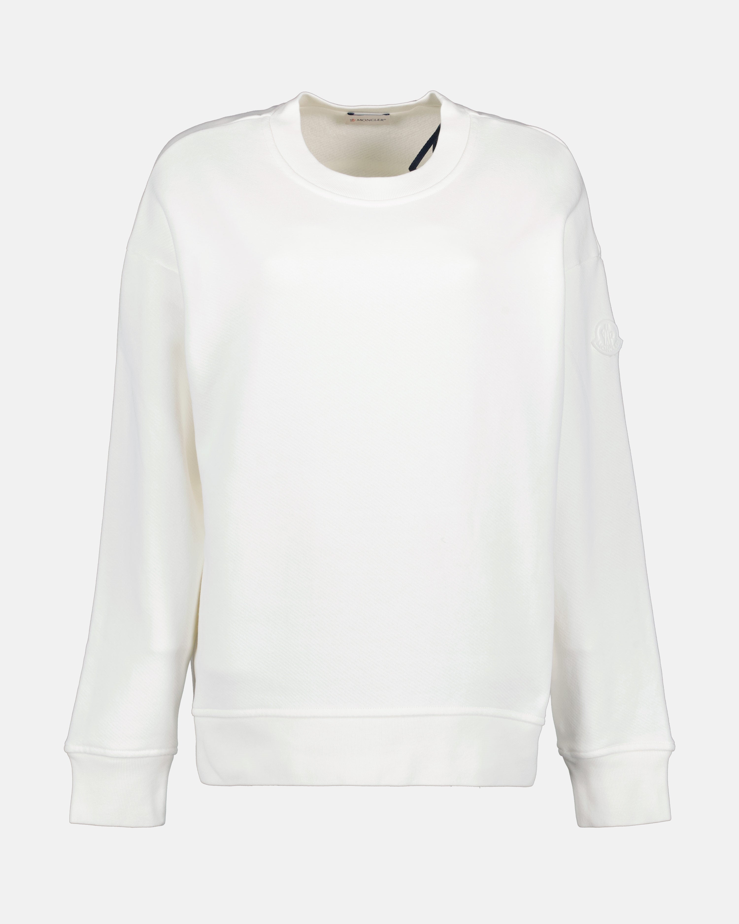 Metallisches Logo Sweatshirt