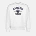 Sweatshirts Sweatshirt <tc>Ami Paris</tc>  France Ami PARIS White Unisex