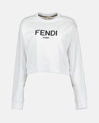 Felpe Sweatshirt Fendi Roma Fendi Bianco Femme