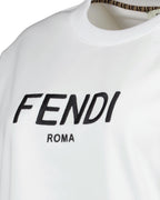 Felpe Sweatshirt Fendi Roma Fendi Bianco Femme