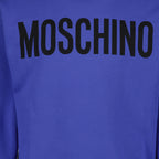 Sweatshirts Sweatshirt à logo Moschino Blau Homme