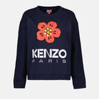 Felpe Sweatshirt Boke Flower Kenzo Blu Femme