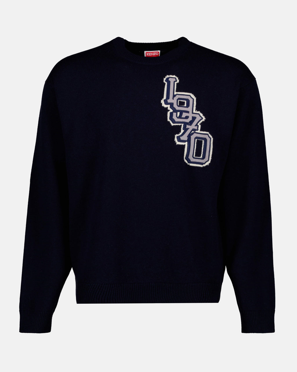 Prendas de punto Pull Varsity Kenzo Azul Homme