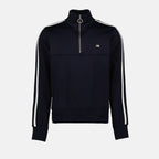 스웨트셔츠 Sweatshirt zippé Ami PARIS 파란색 Homme