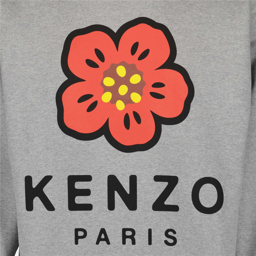 Moletons Sweatshirt Boke Flower Kenzo Cinza Homme