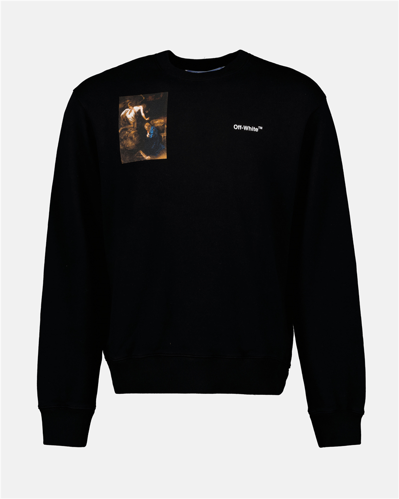 Sweatshirts Sweatshirt Caravaggio Off-White Noir Homme