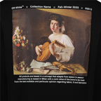 Sweatshirts Sweatshirt Caravaggio Off-White Noir Homme
