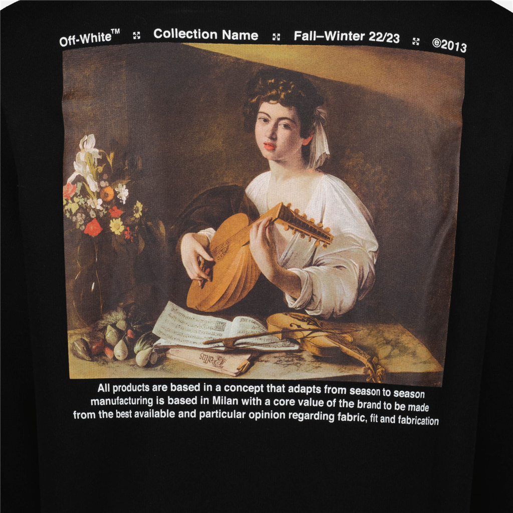Sweatshirts Sweatshirt Caravaggio Off-White Noir Homme