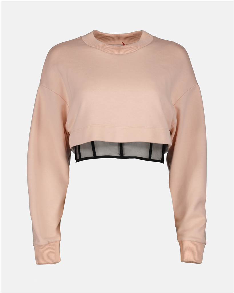 Sudaderas Sweatshirt corset Alexander McQueen Rosa Femme