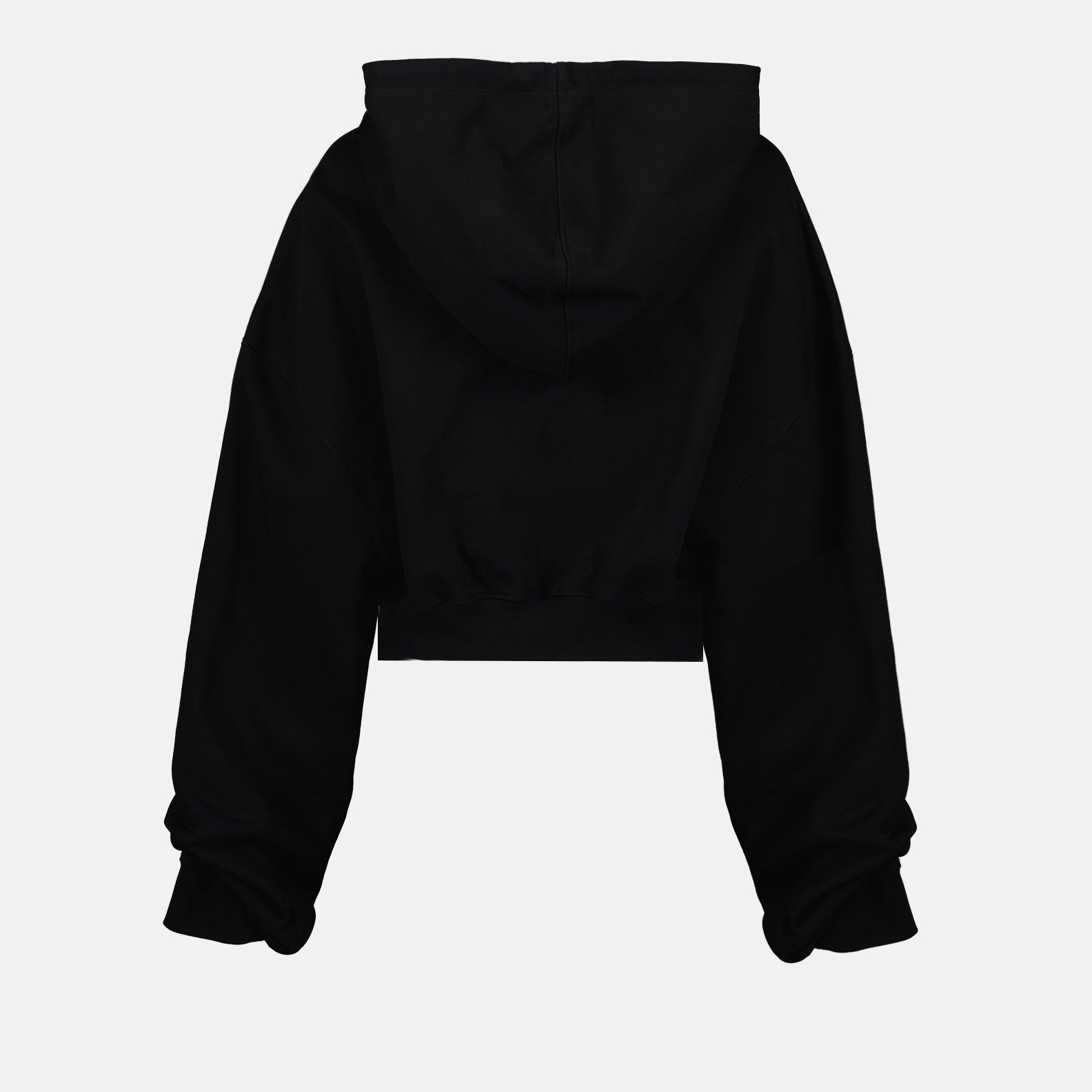 Moletons Sweatshirt crop Off-White Preto Femme