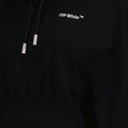 Moletons Sweatshirt crop Off-White Preto Femme