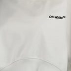 Sudaderas Sweatshirt crop Off-White Blanco Femme