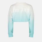 T-shirts Gradient sweatshirt Palm Angels Blue Women