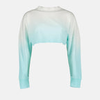 T-shirts Gradient sweatshirt Palm Angels Blue Women