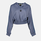 Felpe Sweatshirt cropped Fendi Blu Femme