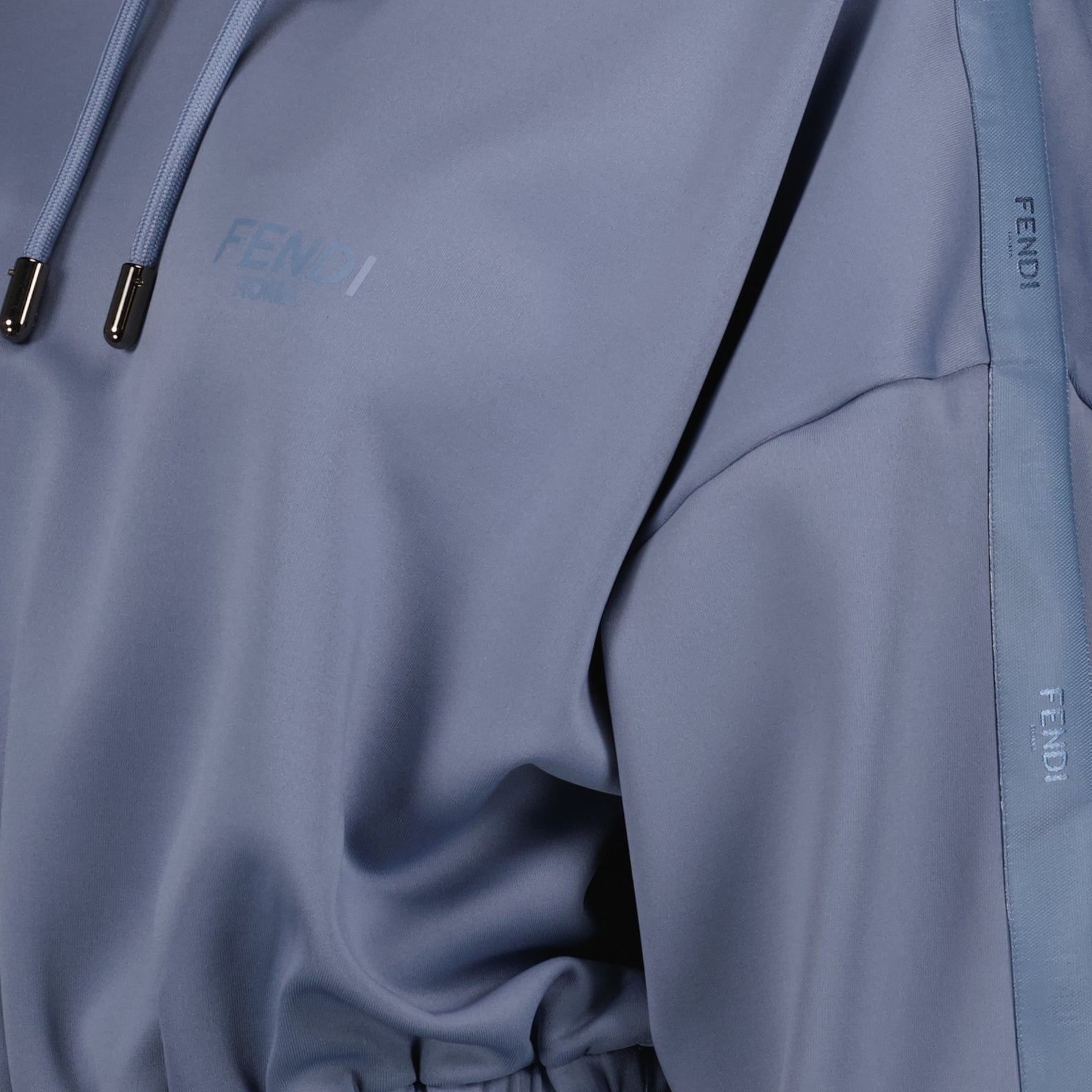 Felpe Sweatshirt cropped Fendi Blu Femme