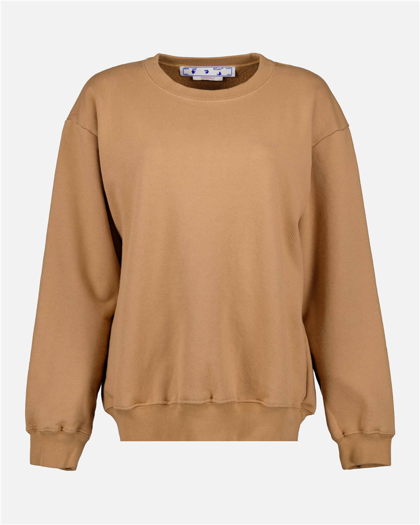 Sweatshirts Sweatshirt Diag Off-White Braun Femme