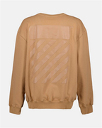 Sweatshirts Sweatshirt Diag Off-White Braun Femme