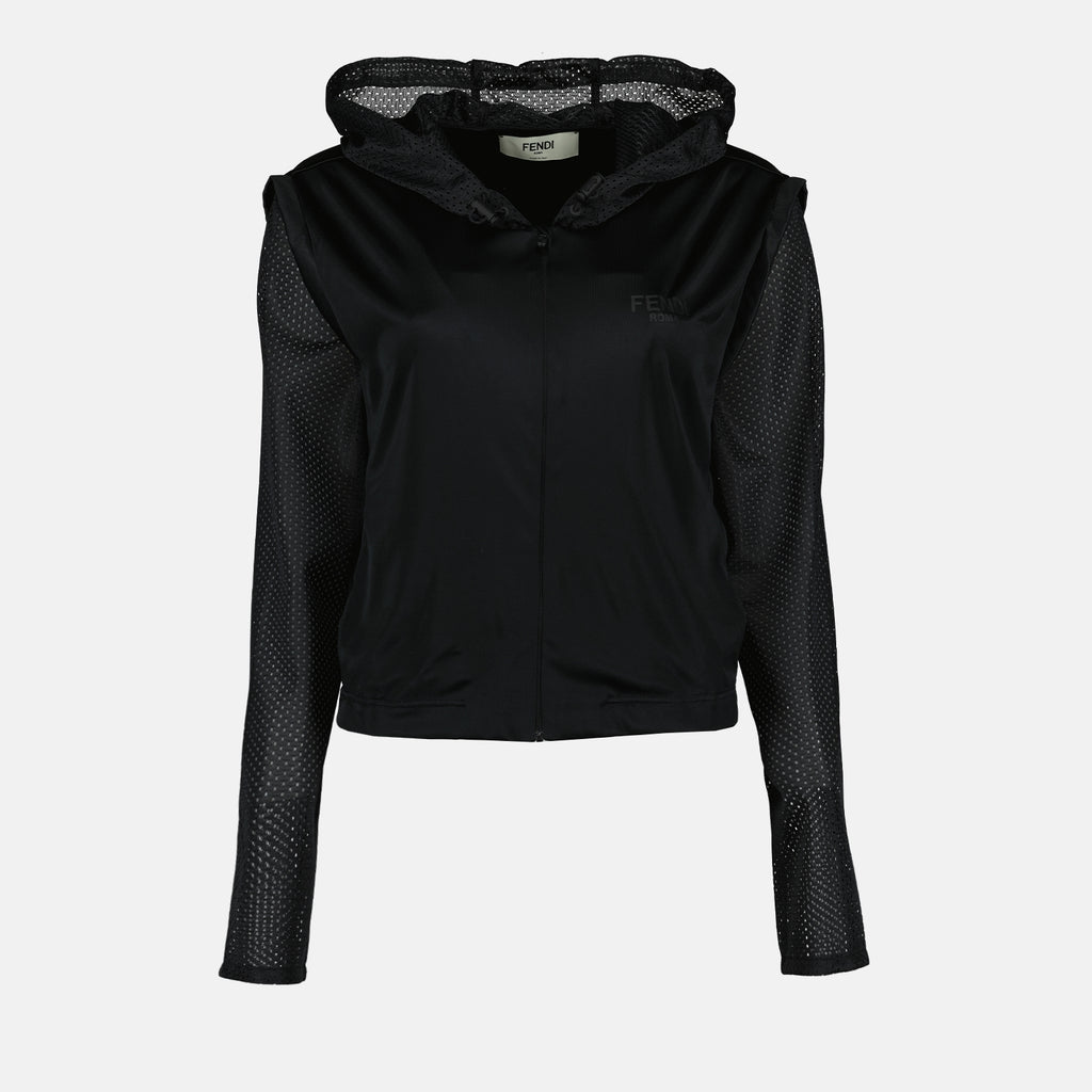 Sweatshirts Sweatshirt en acétate Fendi Noir Femme