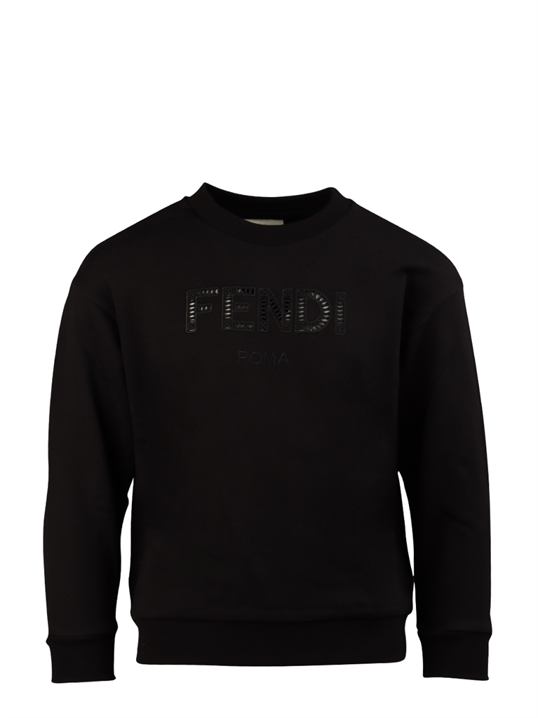 Bekleidung Sweatshirt FF Fendi Schwarz Kinder