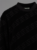 Bekleidung Sweatshirt FF Fendi Schwarz Kinder