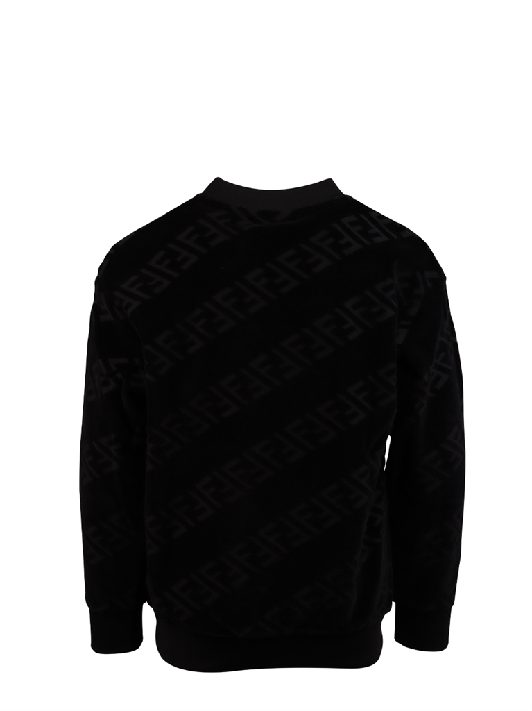 Bekleidung Sweatshirt FF Fendi Schwarz Kinder