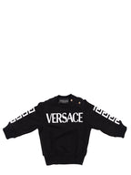 衣類 グレカスウェットシャツ Versace 黒 子供たち