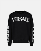 Abbigliamento Sweatshirt Greca Versace Nero Bambini