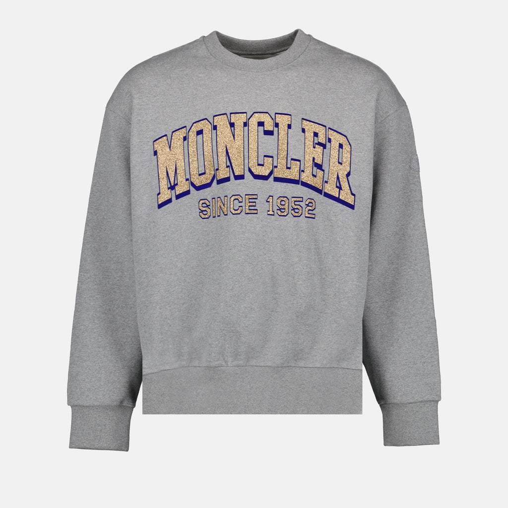 스웨트셔츠 로고 스웻셔츠 Moncler 회색 Homme