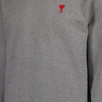 Sudaderas Sweatshirt Ami de Coeur Ami PARIS Gris Unisexo