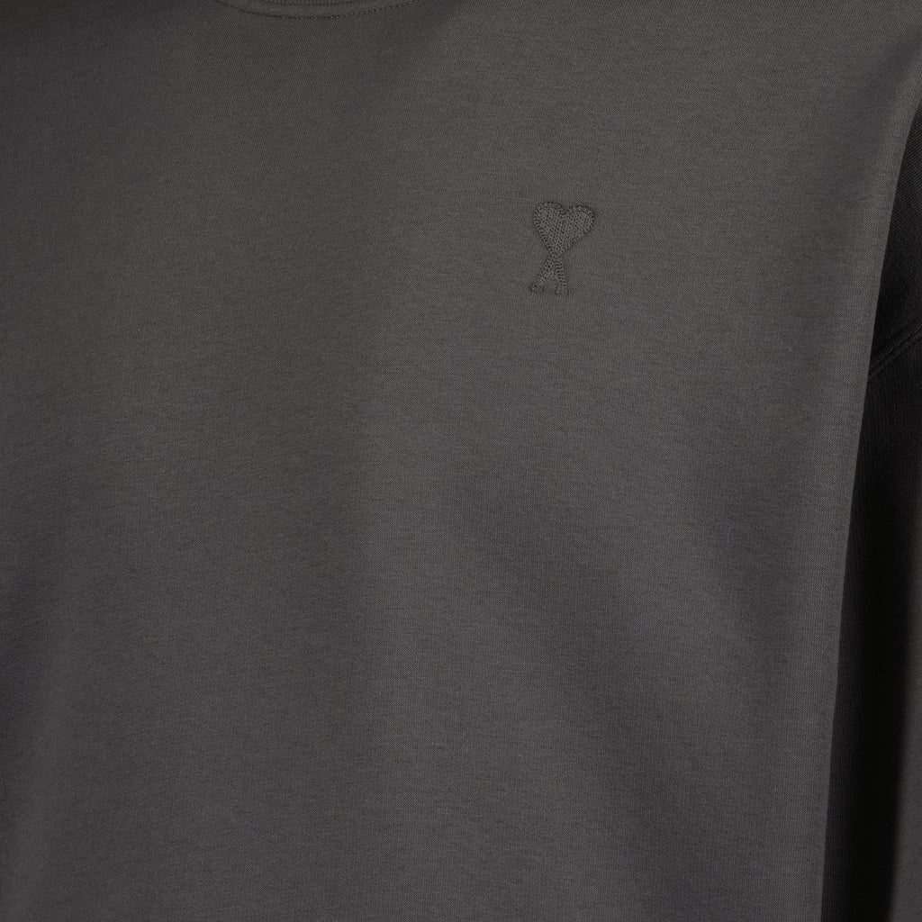 Sudaderas Sweatshirt Ami de Coeur Ami PARIS Gris Unisexo