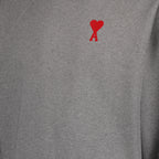 Sudaderas Sweatshirt Ami de Coeur Ami PARIS Gris Unisexo