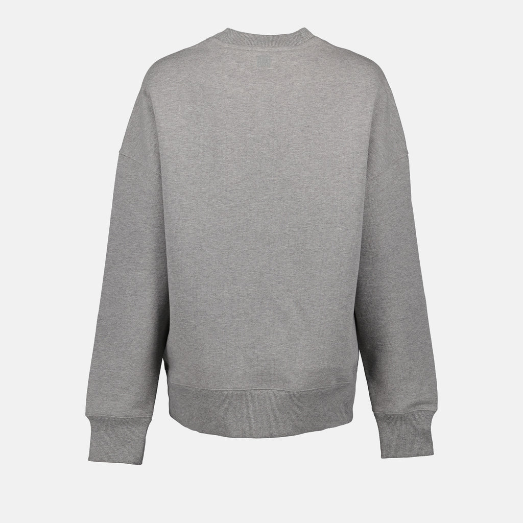 스웨트셔츠 Sweatshirt Coeur sacré Ami PARIS 회색 남여공용