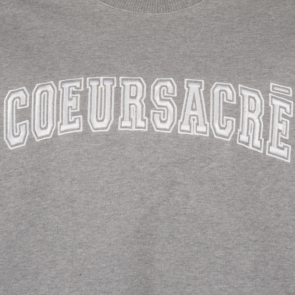 스웨트셔츠 Sweatshirt Coeur sacré Ami PARIS 회색 남여공용