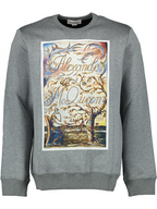 Sweatshirts Sweatshirt Illustration de Blake Alexander McQueen Gris Homme