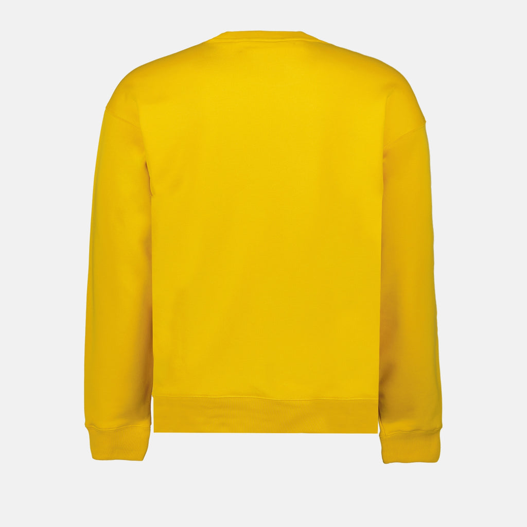 Sweatshirts Sweatshirt à logo Moschino Gelb Homme