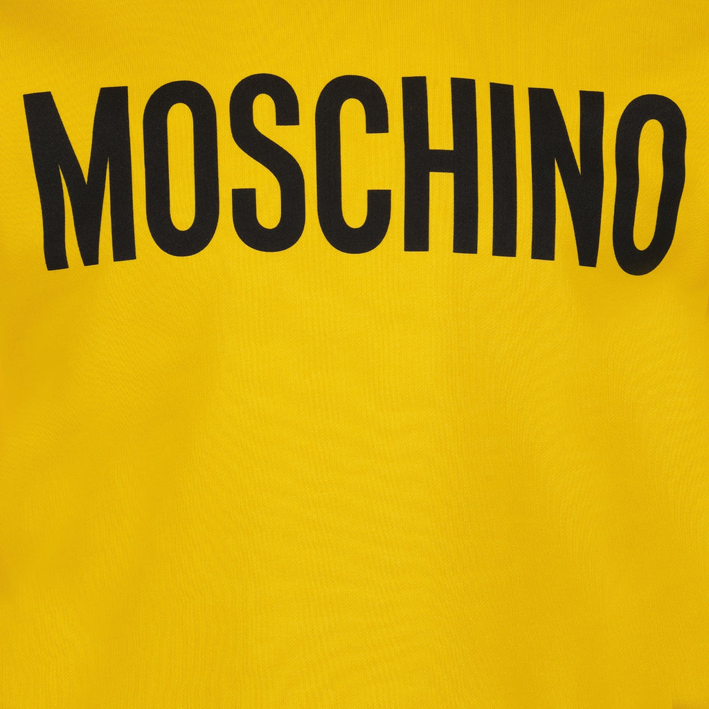 Sweatshirts Sweatshirt à logo Moschino Gelb Homme