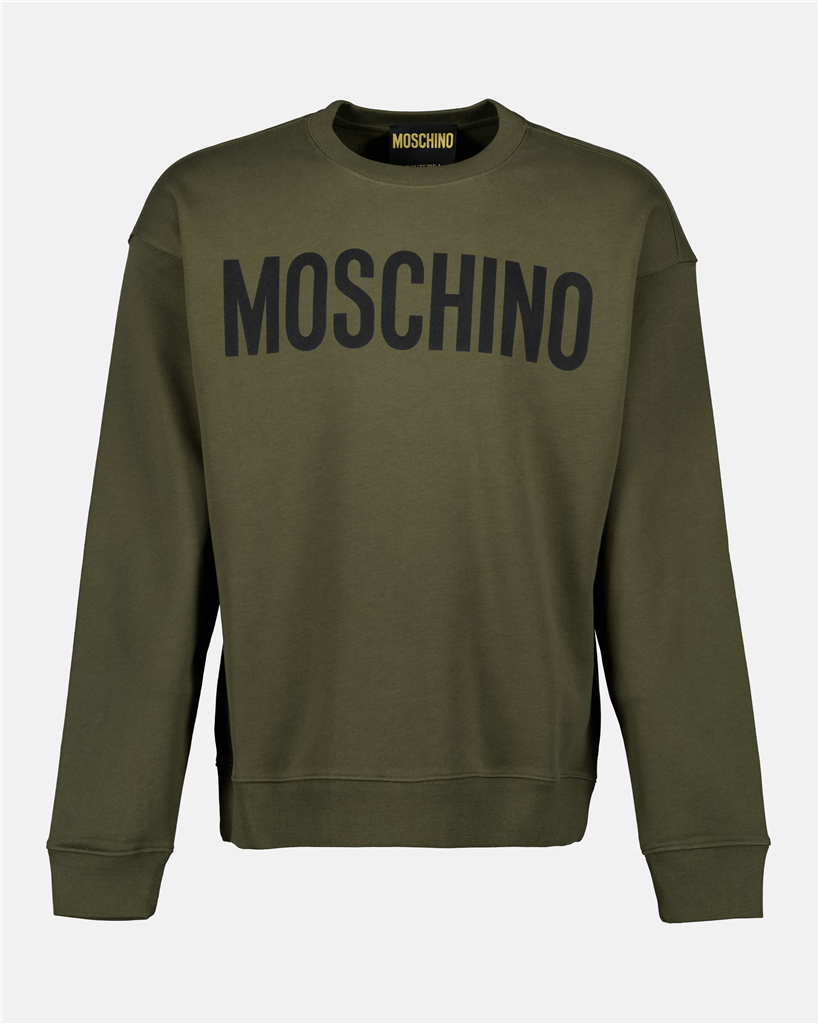 Sweatshirts Logo sweatshirt Moschino Green Man
