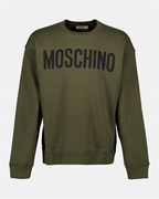 Sweatshirts Logo sweatshirt Moschino Green Man