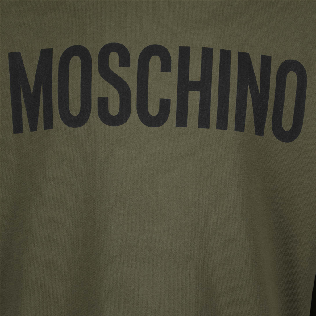 Sweatshirts Logo sweatshirt Moschino Green Man