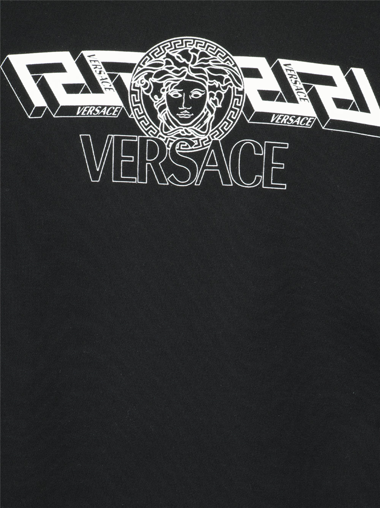 Sudaderas Sweatshirt Medusa Greca Versace Negro Homme