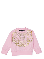 Bekleidung Sweatshirt Medusa Versace Rosa Kinder