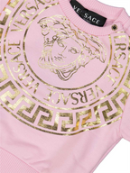 Bekleidung Sweatshirt Medusa Versace Rosa Kinder