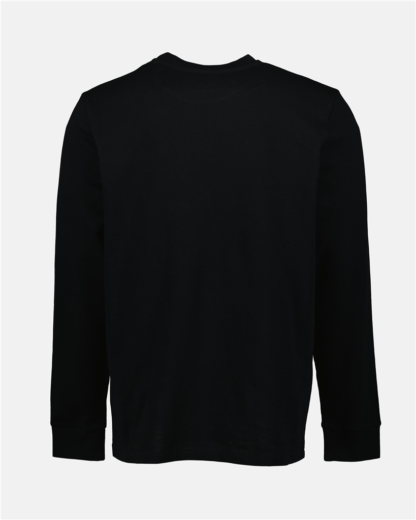 T-shirt Sweatshirt à logo Moncler Nero Homme