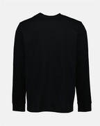 T-shirt Sweatshirt à logo Moncler Nero Homme