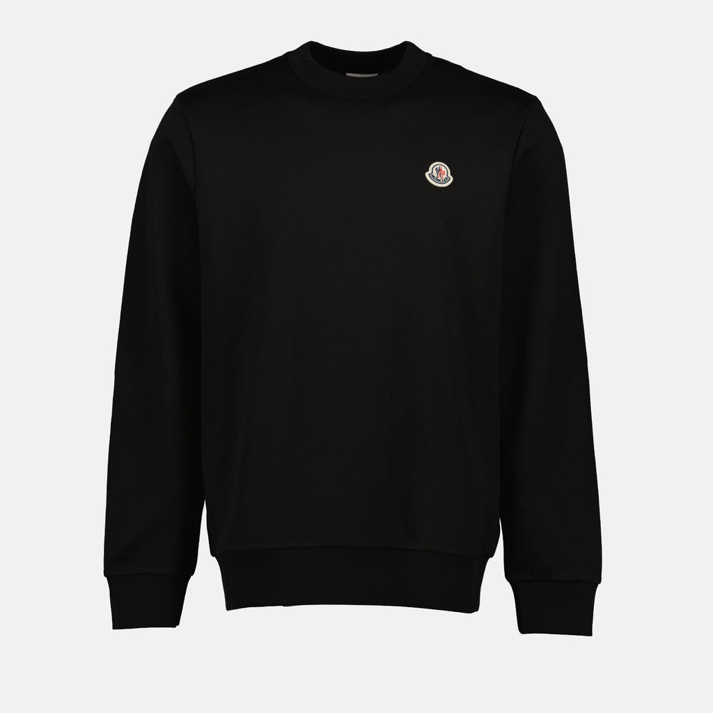 Moletons Sweatshirt à logo Moncler Preto Homme