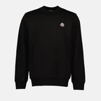 Moletons Sweatshirt à logo Moncler Preto Homme